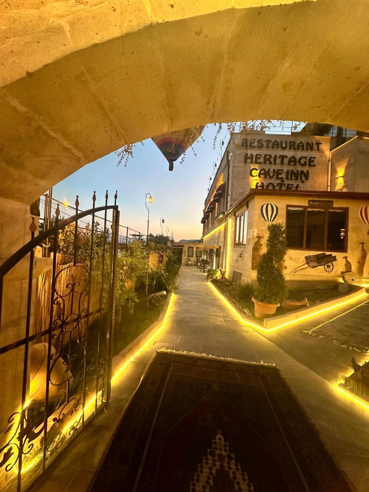 Heritage Cave Inn Hotel Göreme Exterior foto
