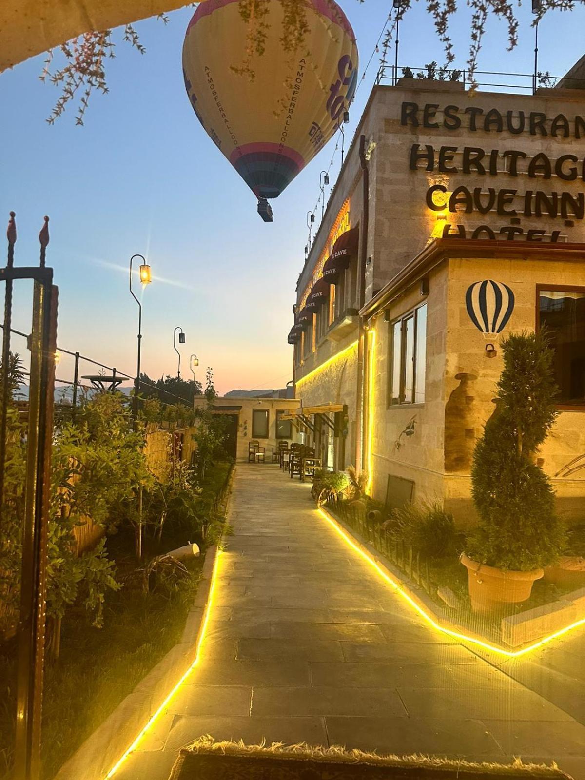 Heritage Cave Inn Hotel Göreme Exterior foto