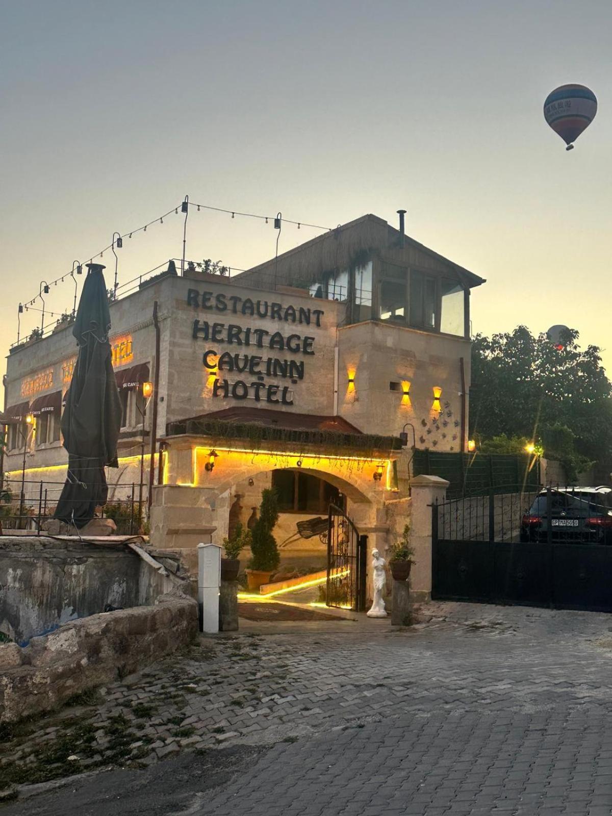 Heritage Cave Inn Hotel Göreme Exterior foto