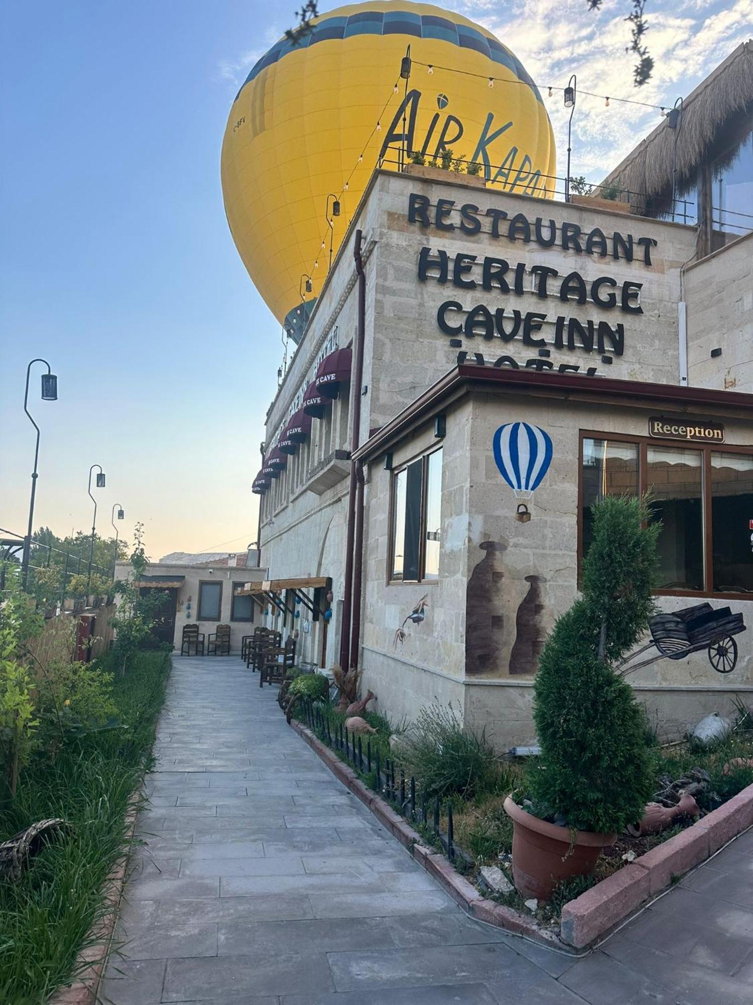 Heritage Cave Inn Hotel Göreme Exterior foto